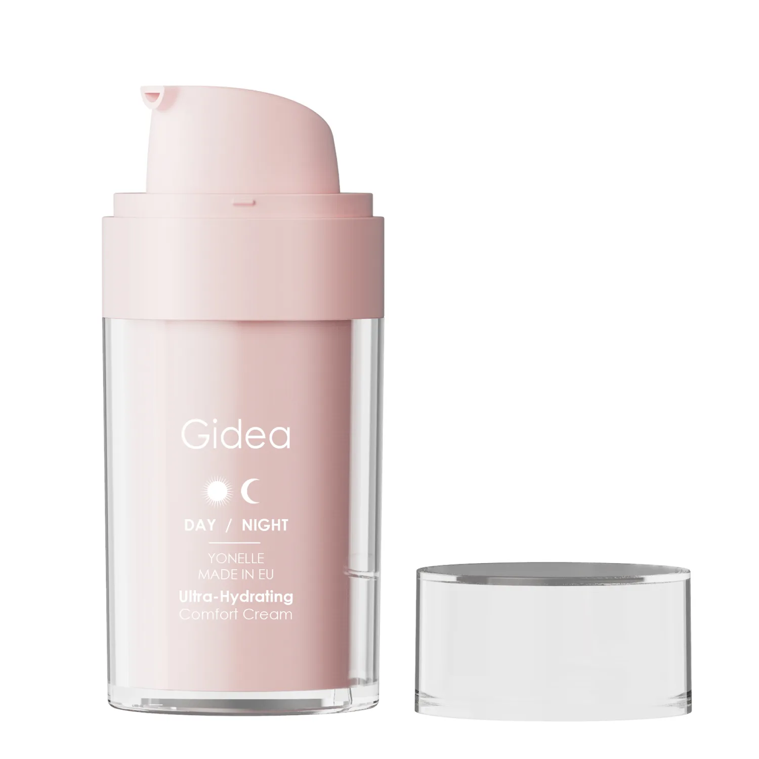 Airless Bottles with Pink Inner-G2109-1 - Gidea PAC