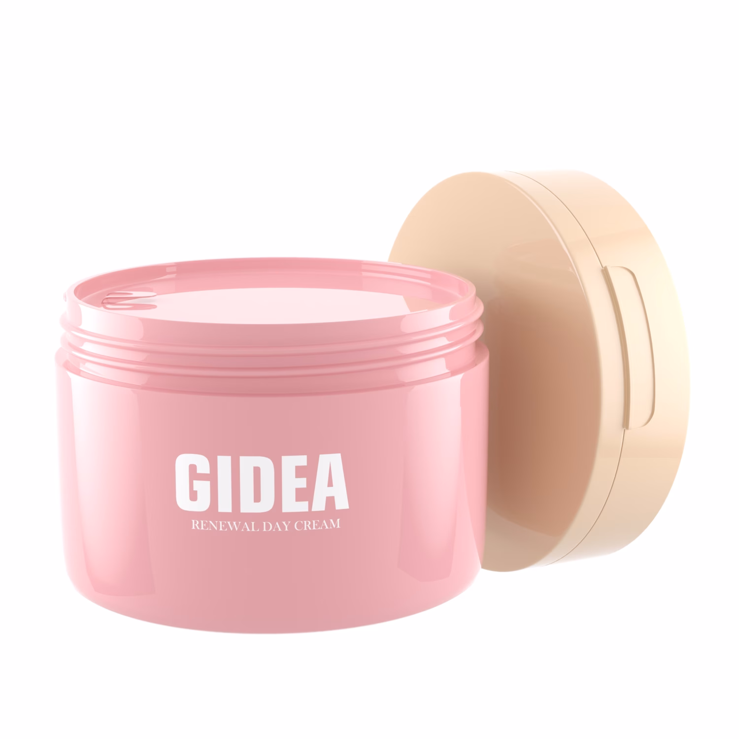 Round Shape Flip Cap Jar G1540 - Gidea PAC Round Shape Flip Cap Jar G1540