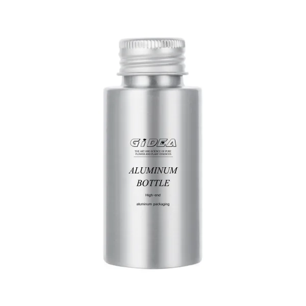 All-Aluminum Bottle With Aluminum Screw Cap