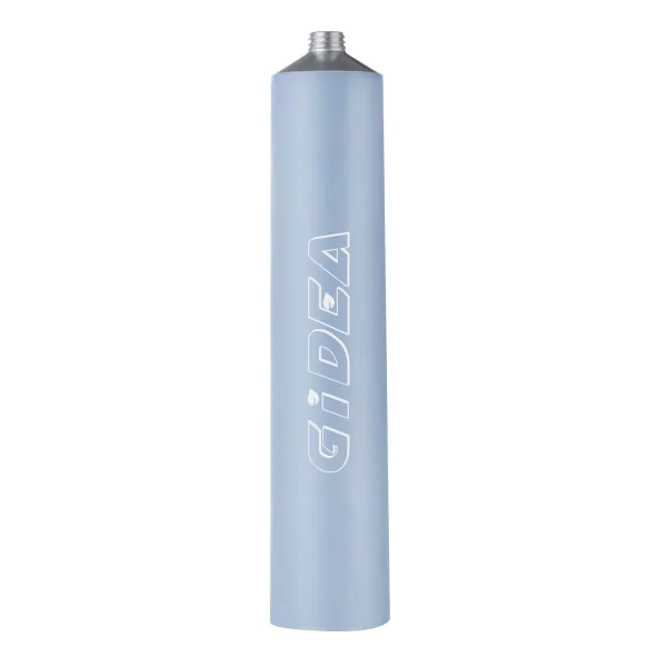 aluminum tube packaging solution with a screw-on cap