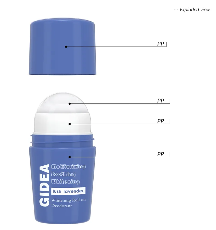 G20398 Roll On Bottle - Gidea PAC G20398 Roll On Bottle