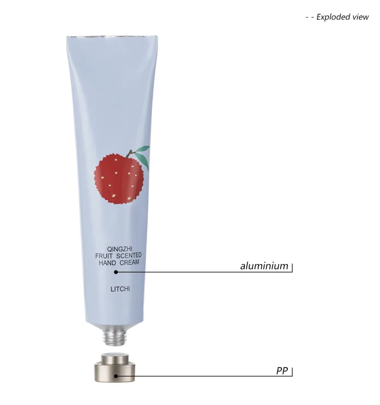 G30092 Triangle Cap Aluminum Tube - Gidea PAC PP Triangle Cap Aluminum Tube