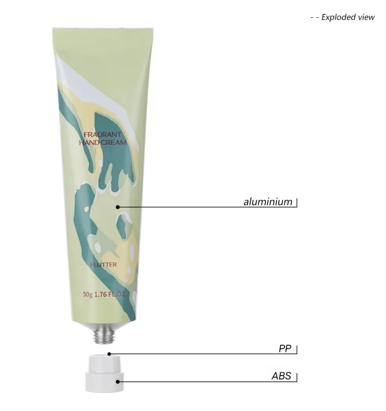 G30093 Double-Layer Round Cap Aluminum Tube - Gidea PAC Aluminum Tube With Double-Layer Round Cap
