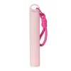 Roll On Bottle With Hook Key Chain Lanyard-G360029